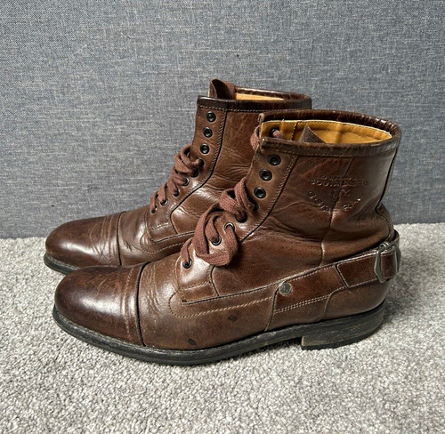 Star raw brown leather - brown,