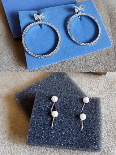 Vintage avon clip earrings - clip, on