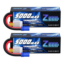 2x Zeee 5000mAh 6S LiPo