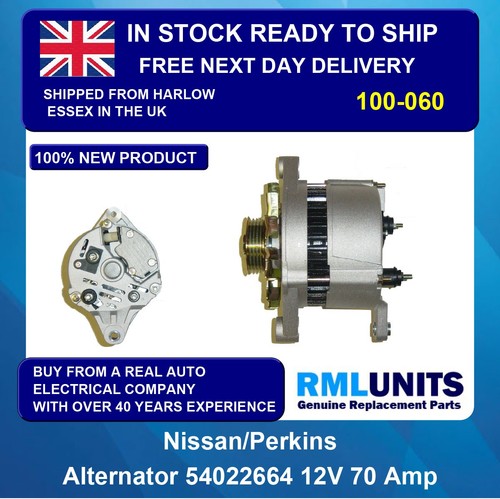 Alternator for perkins - for,