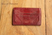 Tom Ford Red Burgundy Ostrich