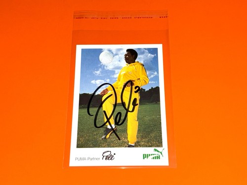 Pele original autograph - pele,