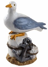 Seagull with anchor - anchor, on