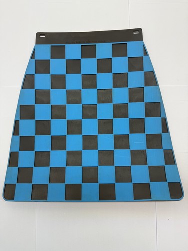 Blue black check - &,