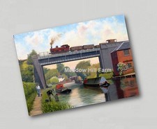 Fridge Magnet Canal Barge