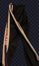 Gucci Men's Tape Logo Bottoms