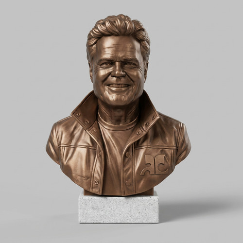Donny osmond bust bronze - osmond,