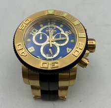 INVICTA Gent's Wristwatch 10768 BLUE & GOLD CHRONOGRAPH (CP2016902)