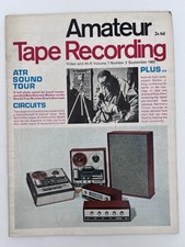Amateur Tape Recording – Sept 1965 – Truvox gear, 8-channel mixer, Denmark tour