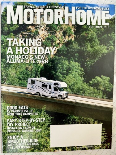 Motorhome magazine sept 2010 - motorhome,