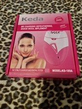 Keda Rechargeable Epilator for Women Facial Body Hair Remover Legs Bikini USB