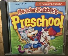 Reader Rabbit’s Preschool PC CD-ROM (1997 Learning Company UK Release)