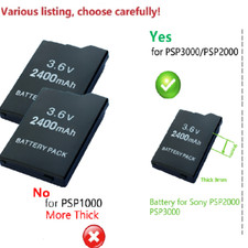 Replacement Battery for Sony