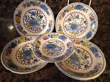 6 Masons ' Regency ' saucers for coffee cups - 4.75" - 12cm