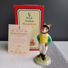 Royal Doulton Jockey Bunnykins DB 169 Figure Box Cert Vintage Limited Edition