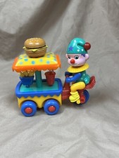 Clown Peddler Cart Hamburger