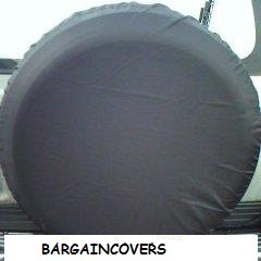 Black soft vinyl wheel cover