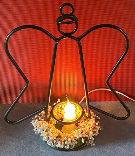 Wrought iron large angel - iron,
