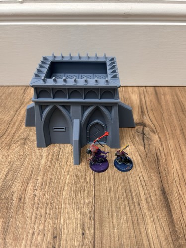 Retro oldhammer battle - battle, bunker