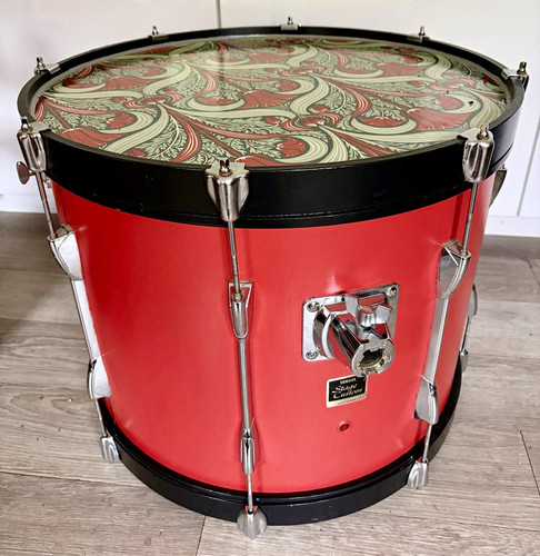 Base drum red - red, table.