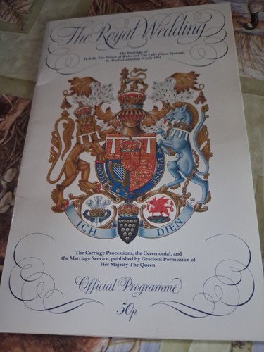 The royal wedding 1981 - wedding,