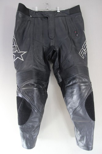Rst black leather biker - rst,