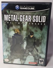 Metal Gear Solid: The Twin Snakes - Nintendo Gamecube - Complete w. manual CiB