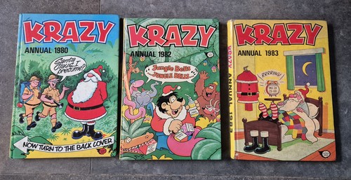 Vintage krazy annuals - 3,