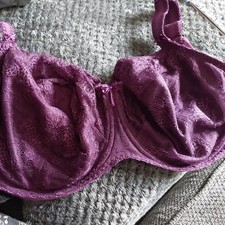 FANTASIE PURPLE FULL CUP SUPPORT BRA SIZE 38H