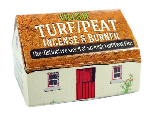 Irish turf peat incense - irish, turf/peat