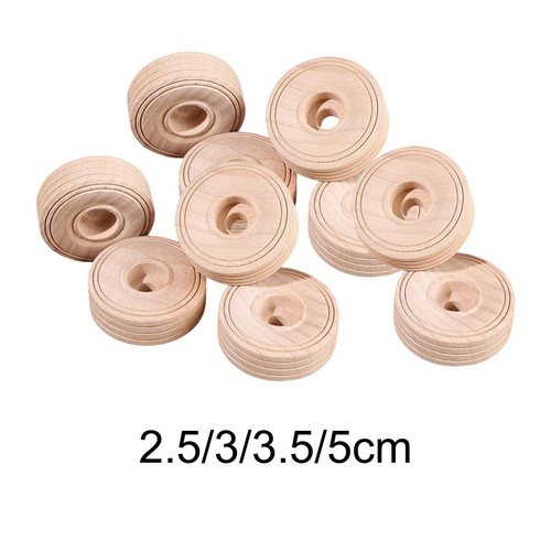 10pcs slab wooden wheels - 10pcs, tires