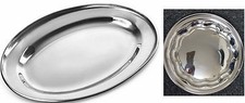 STAINLESS STEEL OVAL/ROUND