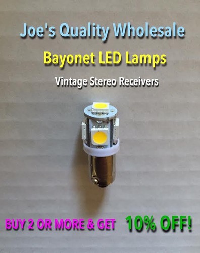Bayonet led - (8)bayonet,