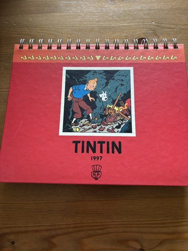 Tintin diary 1997 unused - diary,