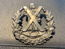 Cameron Highlanders Cap Badge