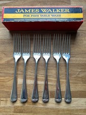 Set of 6 Vintage EPNS Table