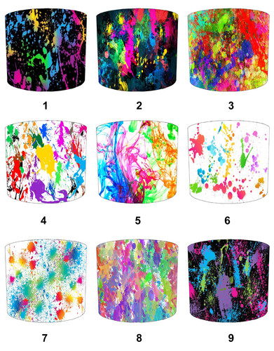 Paint splatter graffiti table - paint,