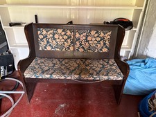 Freestanding Wooden Bench / Pew Upholstered Seat Pad (Restaurant / Cafe / Pub)