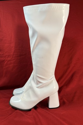 Women white patent knee - women’s,