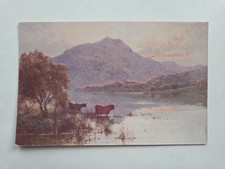 Antique Postcard Highland