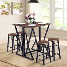 5 Pieces Industrial Bar Table