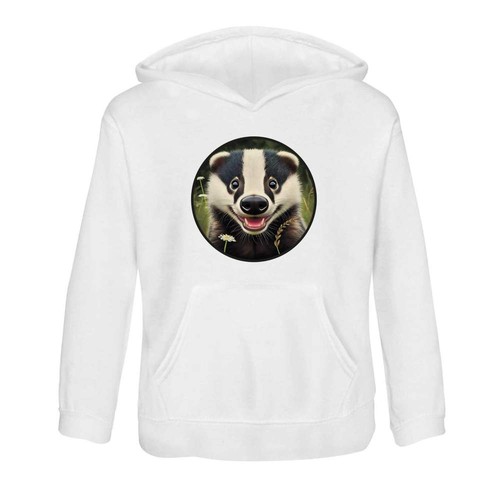 Smiling badger cub - 'smiling,