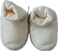 Pex ivory booties newborn - ivory, booties.