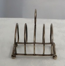 Antique Sterling Silver Toast