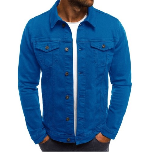 Mens denim jacket - denim, fit