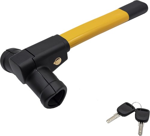 Steering wheel lock bar - wheel, t-bar