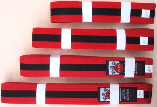 Striped belts for taekwondo - -,