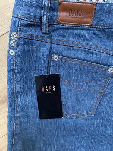 Daks london denim skirt size - london,