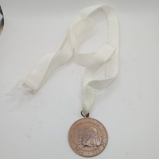 Vintage Pope John Paul II's Visit To York, Minster 1982 Medal With Neck Ribbon 