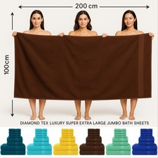 100% Egyptian Cotton Super Soft Towels 600GSM Luxury Face Hand Towels Bath Sheet